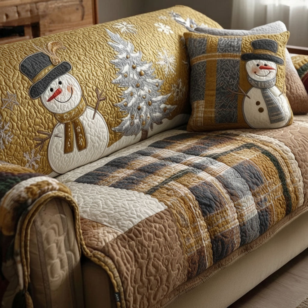 Festive Nights Quilted Sofa Cover VTQ-Myprintsy