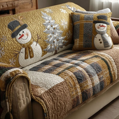 Festive Nights Quilted Sofa Cover VTQ-Myprintsy