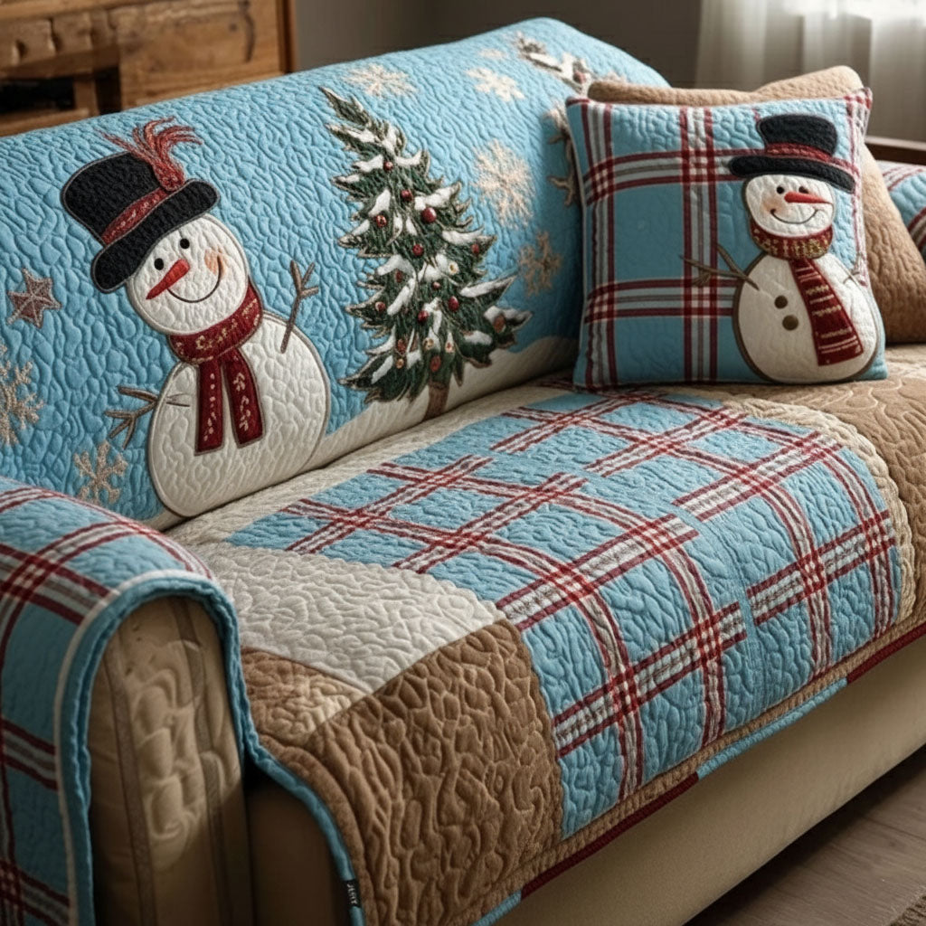 Festive Nights Quilted Sofa Cover VTQ-Myprintsy