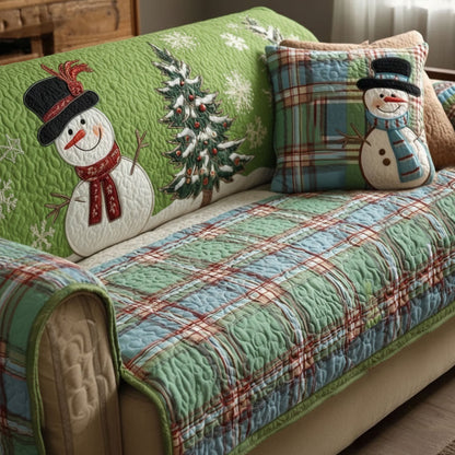 Festive Nights Quilted Sofa Cover VTQ-Myprintsy