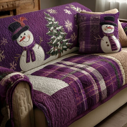 Festive Nights Quilted Sofa Cover VTQ-Myprintsy