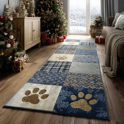 Festive Paws Runner Carpet VTQ-Myprintsy