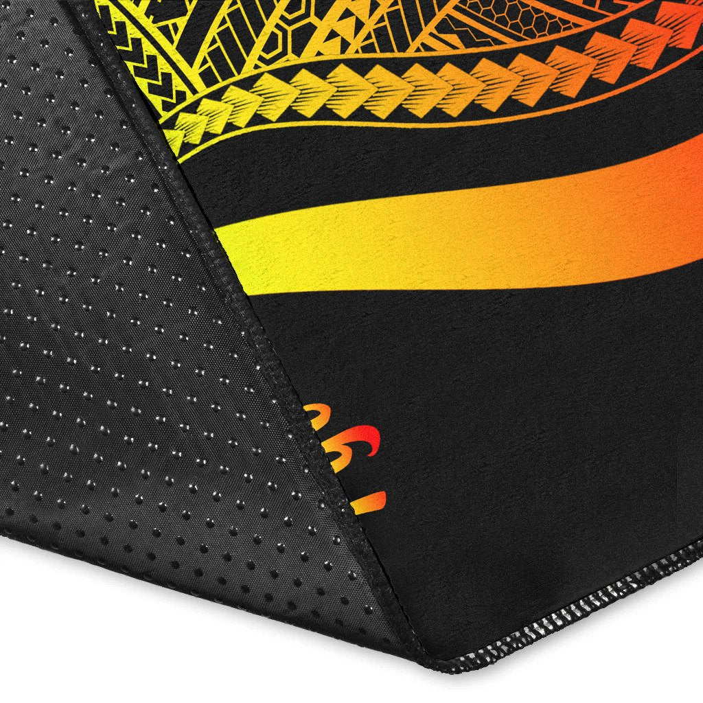 Fiji Area Rug - Reggae Polynesian Tentacle Tribal Pattern Crest-Myprintsy