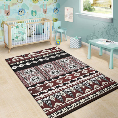 Fiji Area Rug Tapa Bula Pattern-Myprintsy