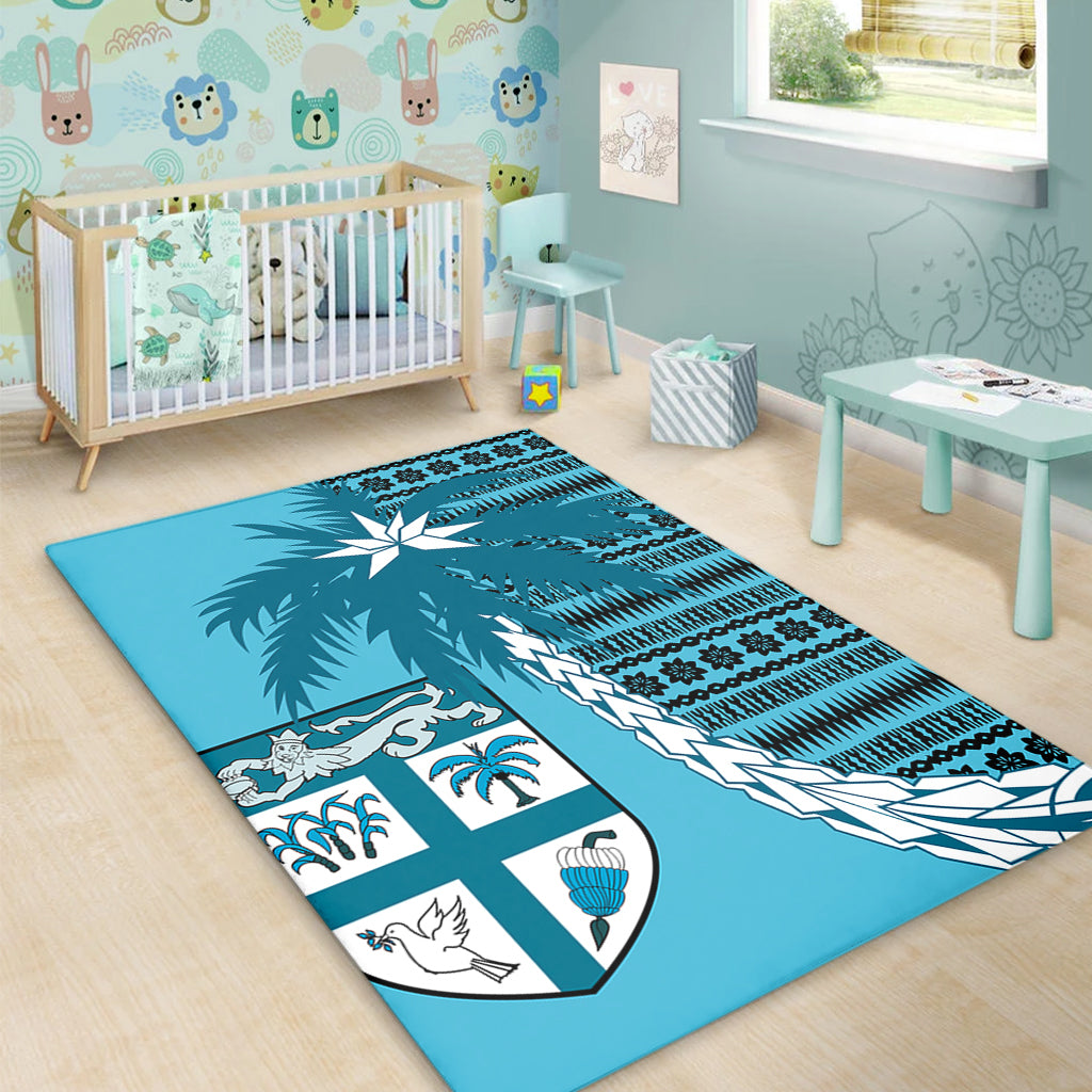 Fiji Area Rug Tapa Coconut-Myprintsy