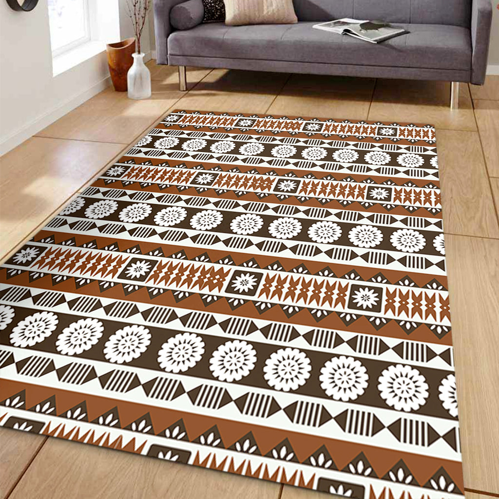 Fiji Area Rug Tapa Masi Pattern-Myprintsy
