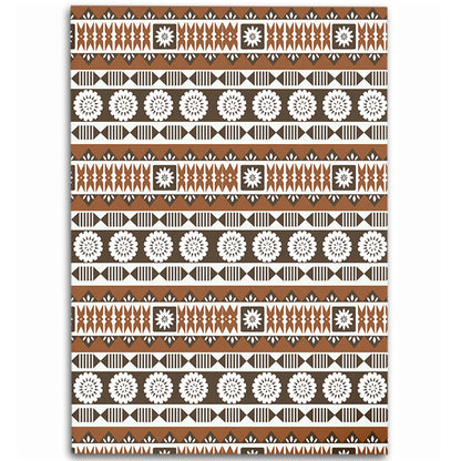 Fiji Area Rug Tapa Masi Pattern-Myprintsy