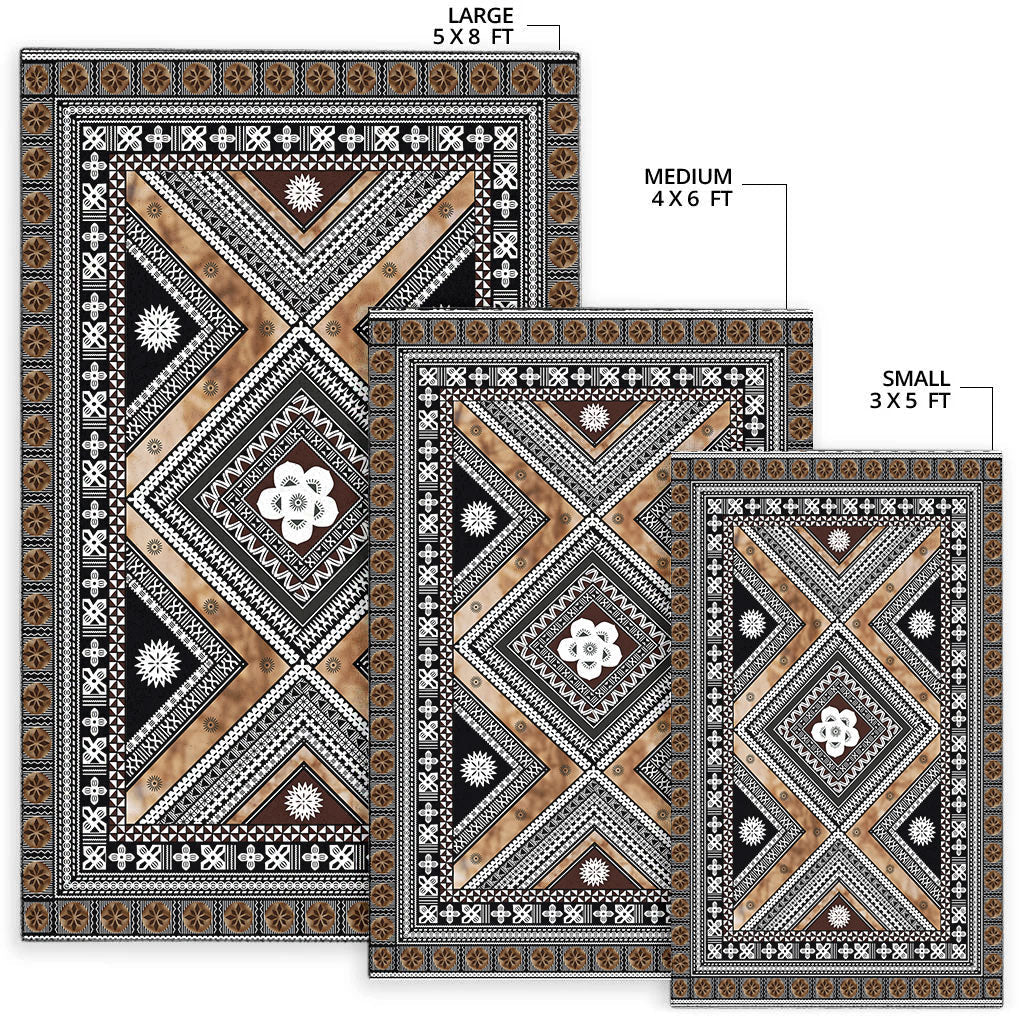 Fiji Area Rug Tapa Massi Cloths-Myprintsy