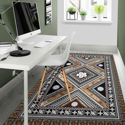 Fiji Area Rug Tapa Massi Cloths-Myprintsy
