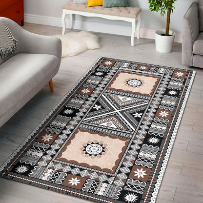 Fiji Area Rug Tapa Massi Design-Myprintsy