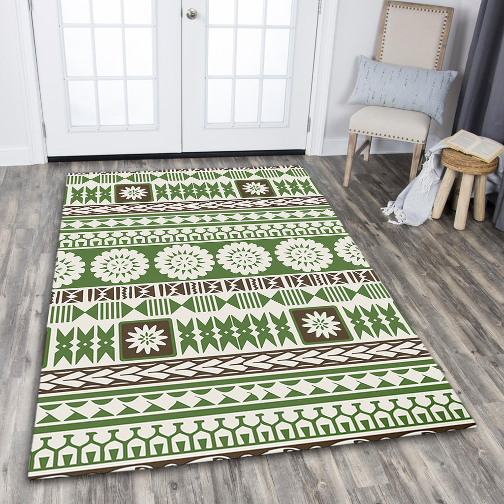 Fiji Area Rug Tapa Pattern-Myprintsy