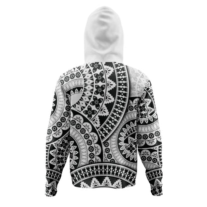 Fiji Hoodie Bula Fijian Circle Pattern Design-Myprintsy