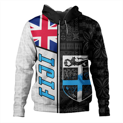 Fiji Hoodie Flag Pattern Bula Concept-Myprintsy