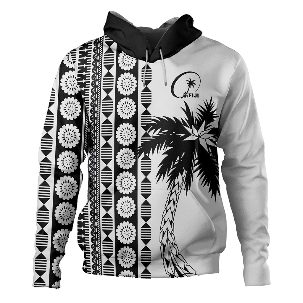 Fiji Hoodie Rugby Pattern Tattoo Coconut-Myprintsy