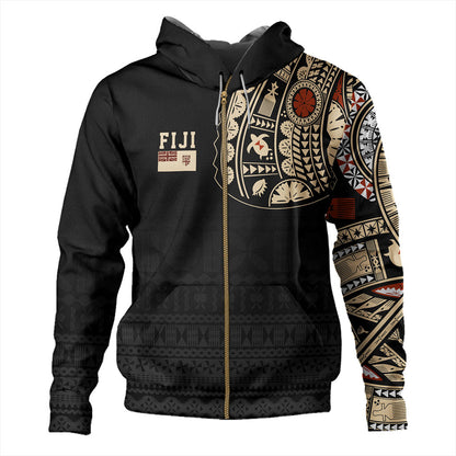 Fiji Hoodie Tattoo Bula In My Heart-Myprintsy