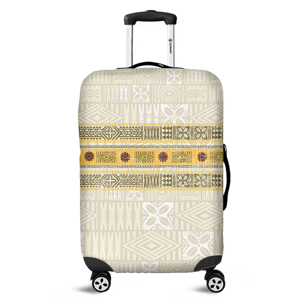 Fiji Luggage Cover Fijian Masi Tapa Design-Myprintsy