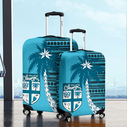 Fiji Luggage Cover Tapa Coconut-Myprintsy