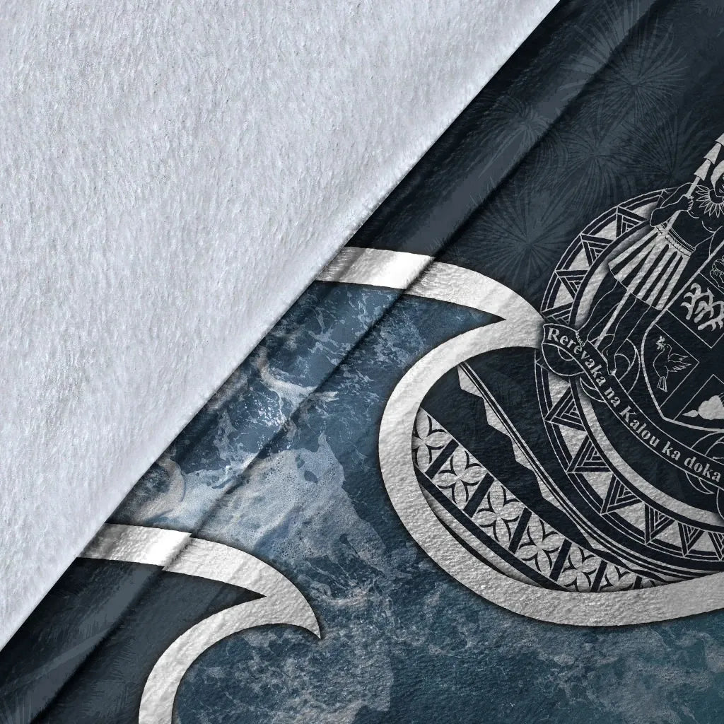 Fiji Polynesian Premium Blanket - Ocean Style-Myprintsy