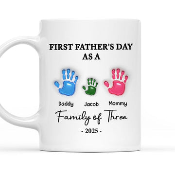 First Father Day - Personalized 3D Mug-Myprintsy