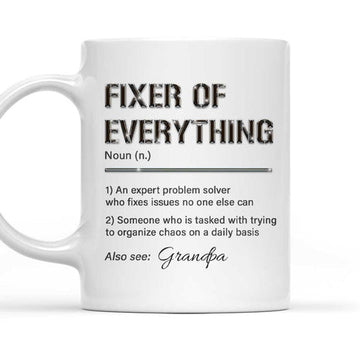 Fixer Of All Things - Personalized Coffee Mug-Myprintsy
