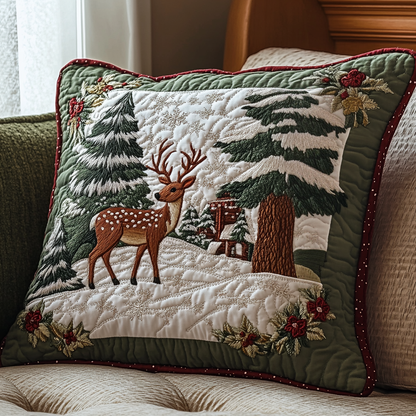 Forest Charm Quilted Pillow Case VH VTQ-Myprintsy