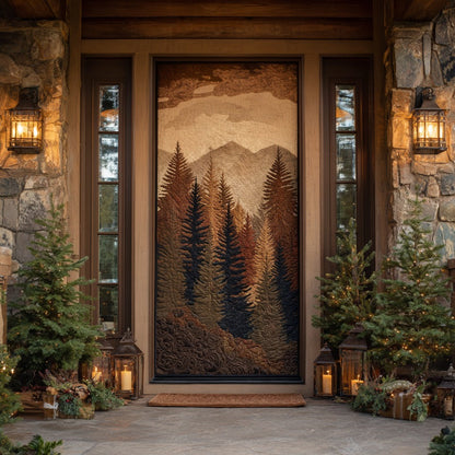 Forest Haven Quilted Door Cover VTQ-Myprintsy