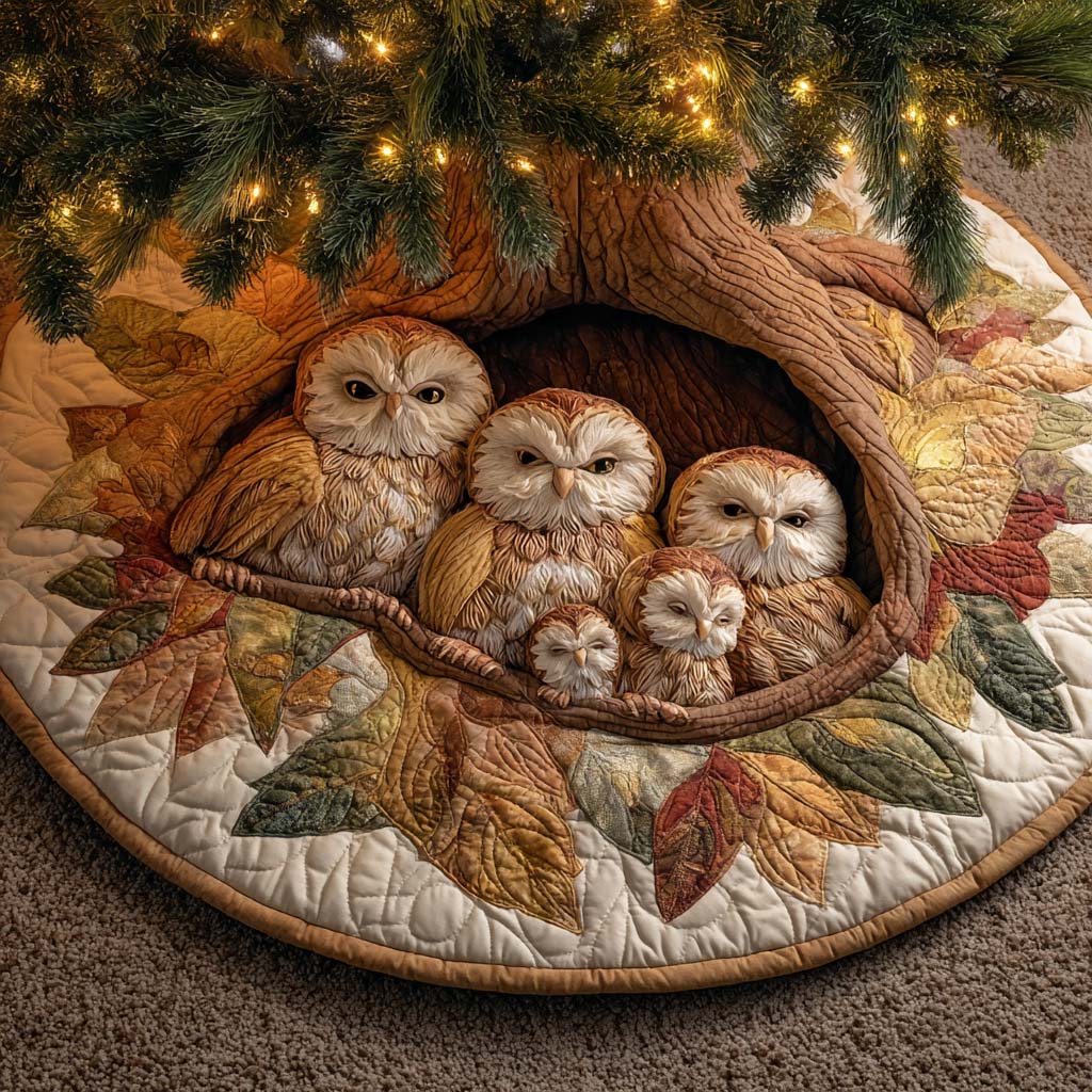 Forest Keepers Quilted Tree Skirt-Myprintsy