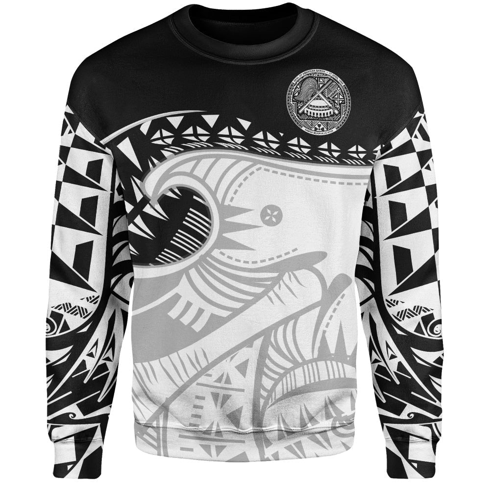American Samoa Sweatshirt Dynamic Sport Style