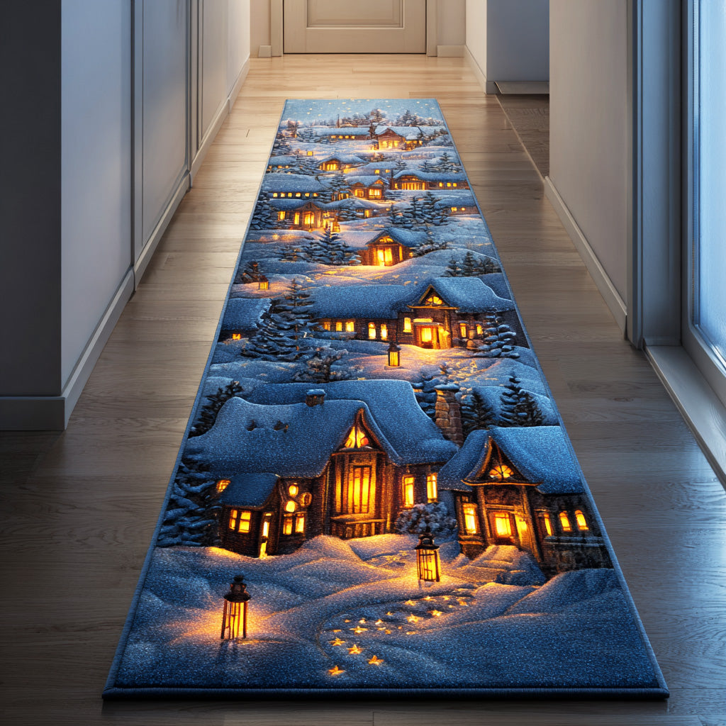 Frost Lantern Field Runner Carpet VTQ-Myprintsy