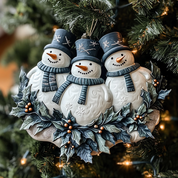 Frosted Friends Mica Ornament VTQ-Myprintsy