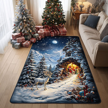 Frosted Pines Retreat Area Rug VTQ-Myprintsy