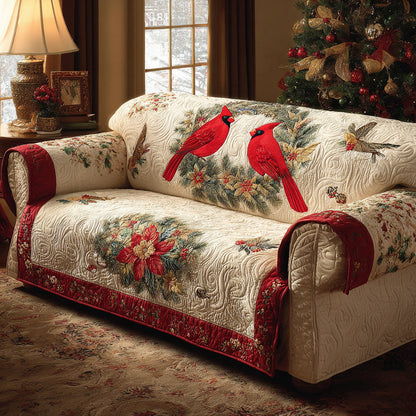 Frosted Wings Quilted Sofa Cover VTQ-Myprintsy