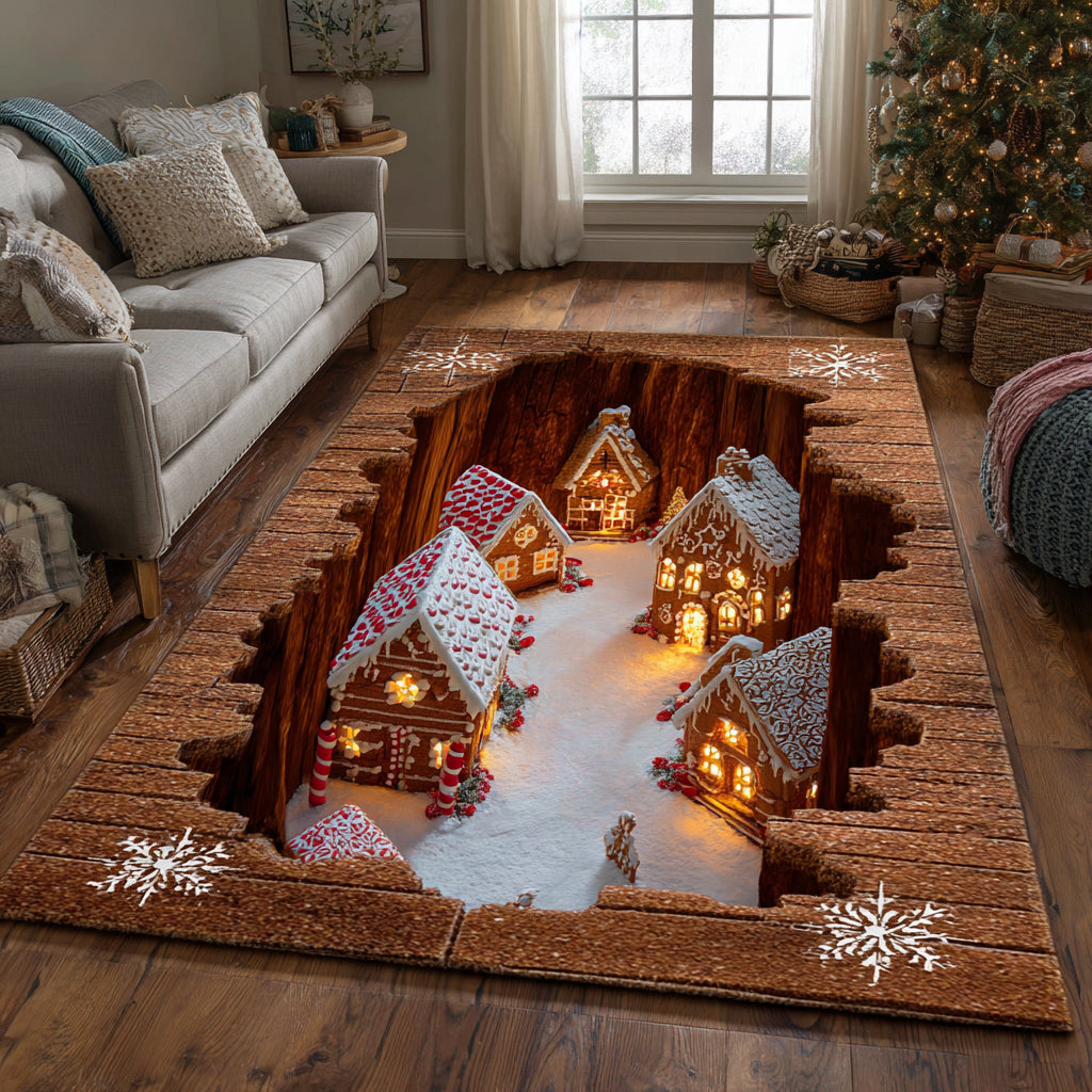 Frostlight Cave Area Rug VTQ-Myprintsy
