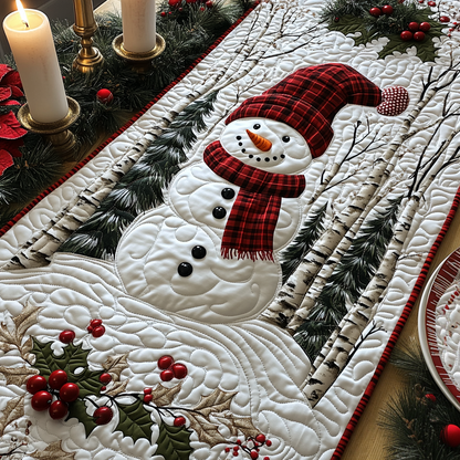 Frosty Delight Quilted Table Runner VTQ-Myprintsy