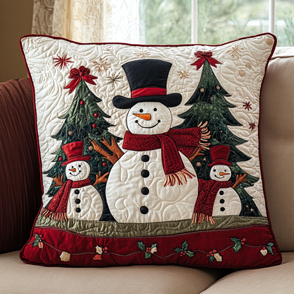 Frosty Friends Quilted Pillow Case VTQ-Myprintsy