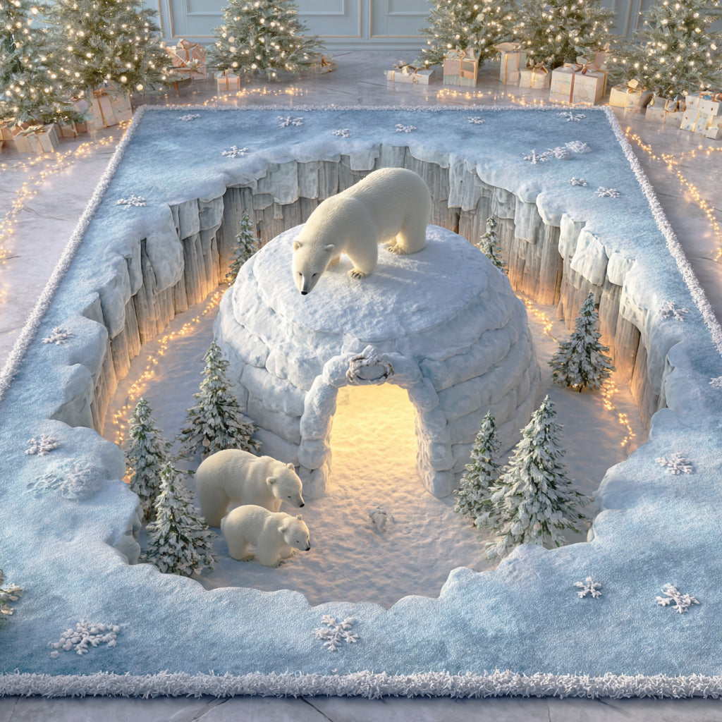 Frozen Paws Area Rug VTQ-Myprintsy