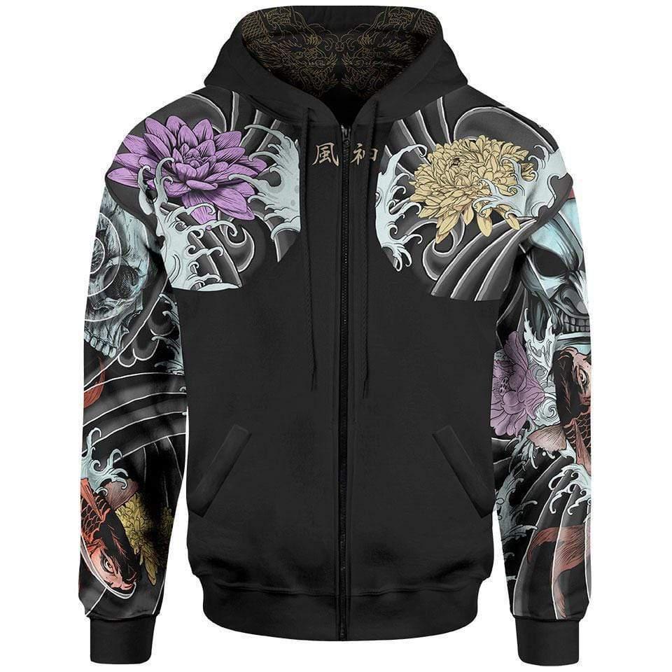 Fujin Zip Hoodie