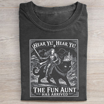 Fun Aunt Knight Has Arrived - Shirt-Myprintsy