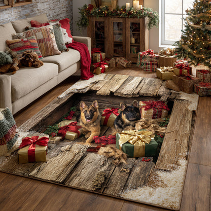 German Shepherd Grace Area Rug VTQ-Myprintsy