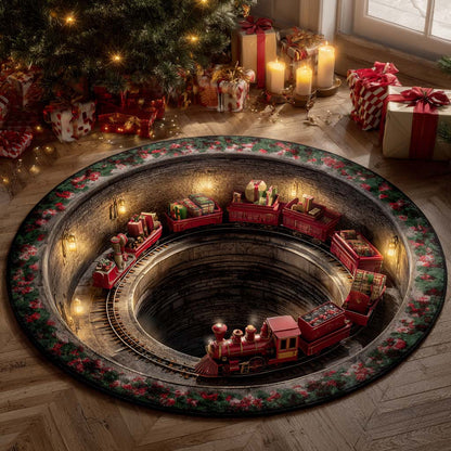 Gift Tunnel Express Round Carpet VTQ-Myprintsy