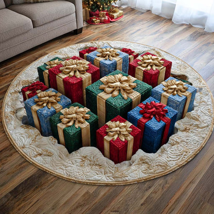 Gift Wonderland Round Carpet VTQ-Myprintsy