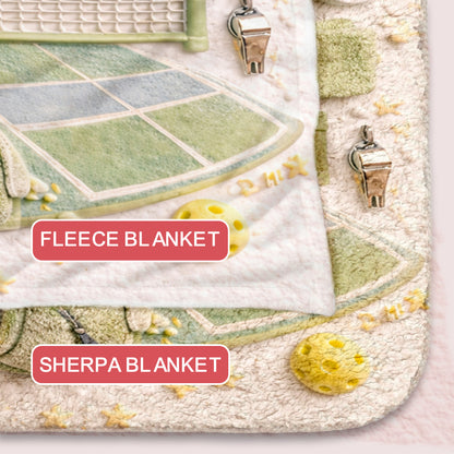 Gifts for Pickleball Players & Lovers - Personalized Blanket-Myprintsy