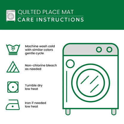 Gingerbread Cottage Quilted Placemat VTQ-Myprintsy
