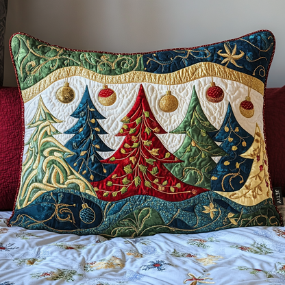Glistening Tree Quilted Bedding Pillow Case VTQ-Myprintsy