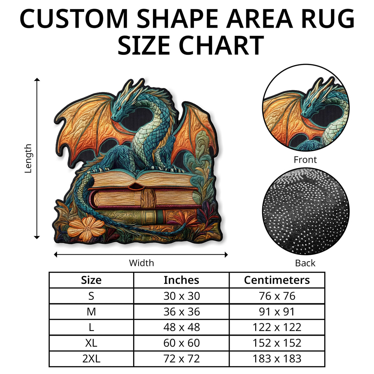 Glowing Santa Claus Custom Shape Area Rug VTQ-Myprintsy