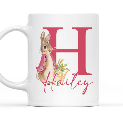 Gnome Bunny Rabbit - Personalized Coffee Mug-Myprintsy