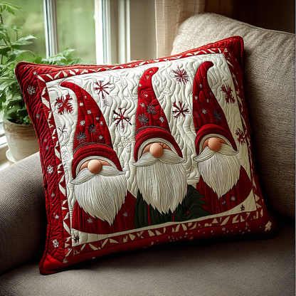Gnome Joy Quilted Pillow Case VTQ-Myprintsy