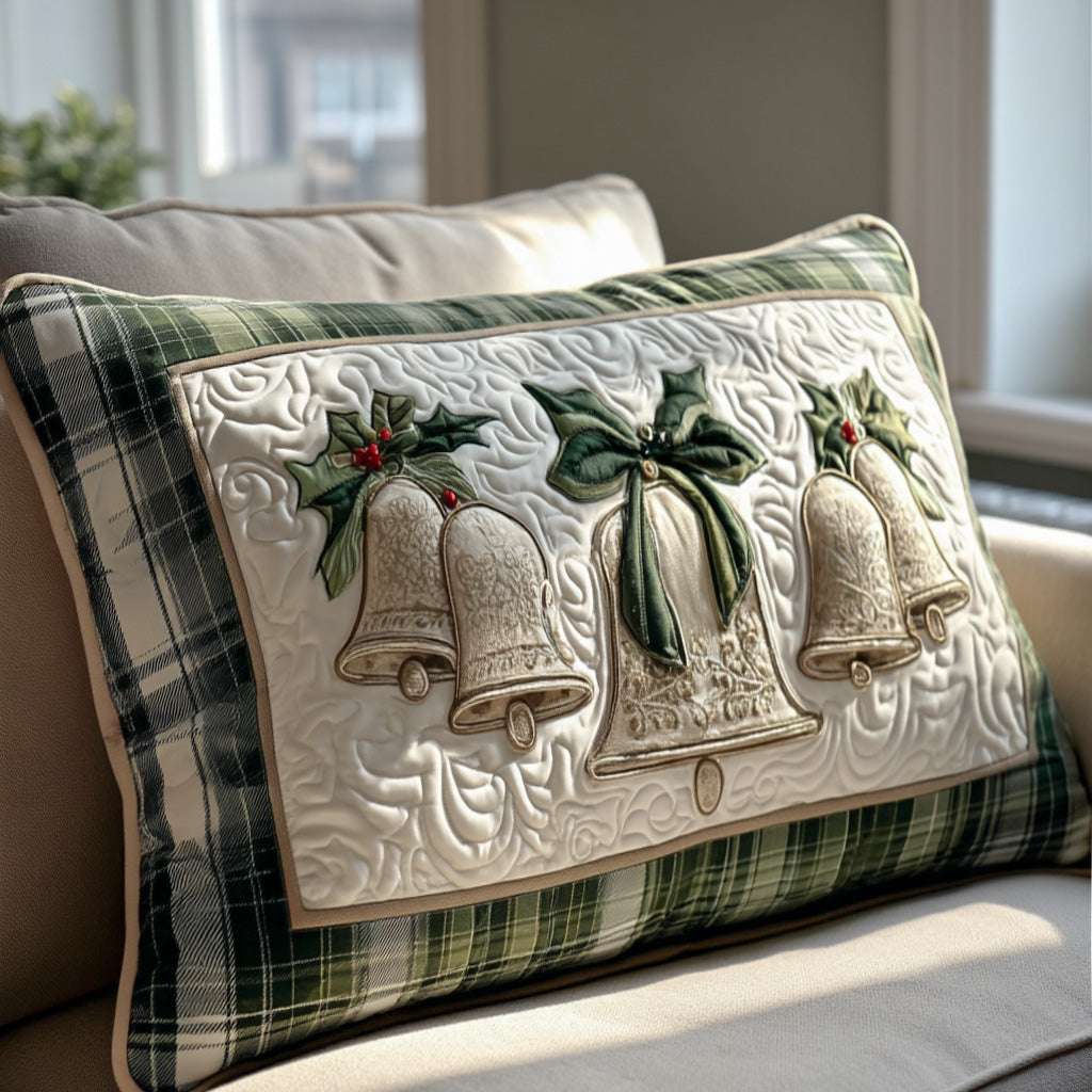 Golden Jingle Quilted Bedding Pillow Case VTQ-Myprintsy