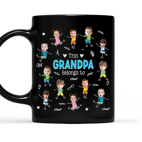 Grandpa This Belongs - Personalized Coffee Mug-Myprintsy