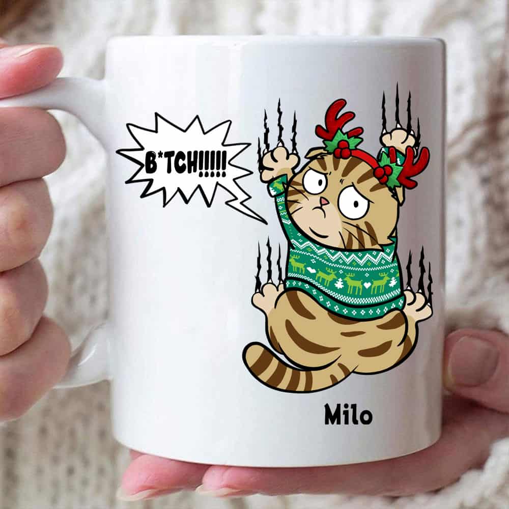 Grumpy Cat - Personalized Ceramic Funny Mug-Myprintsy